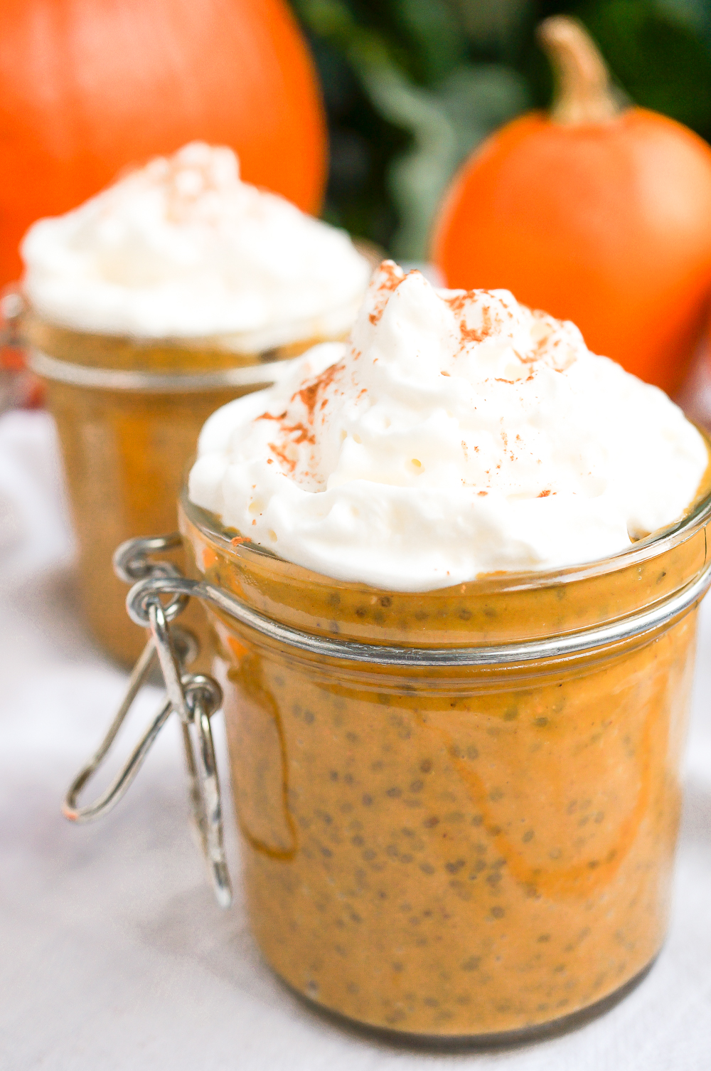 pumpkin pie chia pudding (gluten free, vegan, paleo, refined