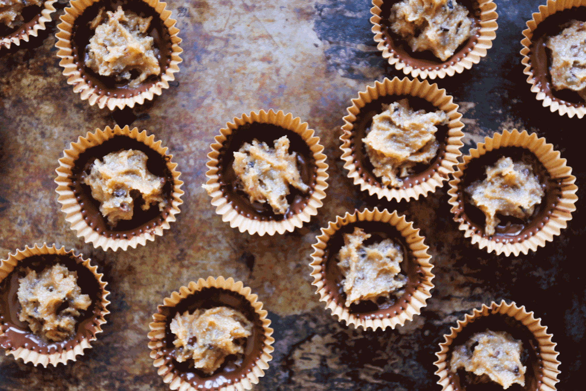 healthy cookie dough cups