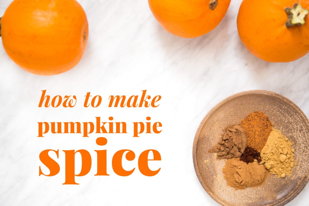 DIY pumpkin pie spice