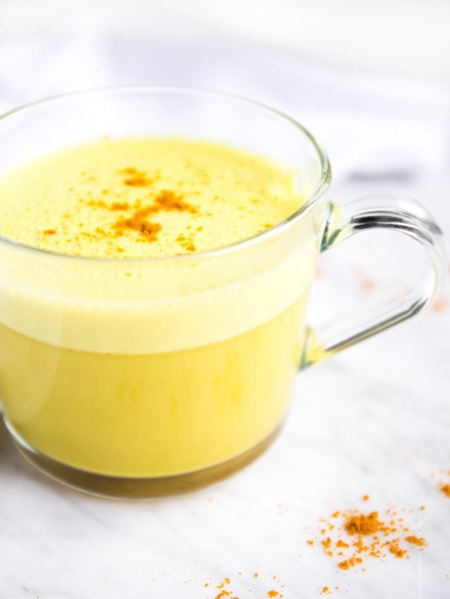 Turmeric Latte (Vegan, Refined Sugar Free, Great for Anxiety, Insomnia & Inflammation)