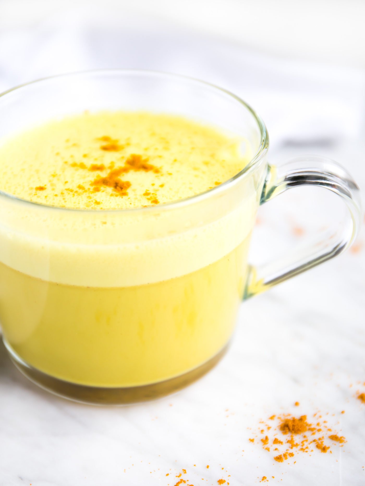 Turmeric Latte (Vegan, Refined Sugar Free, Great for Anxiety, Insomnia & Inflammation)