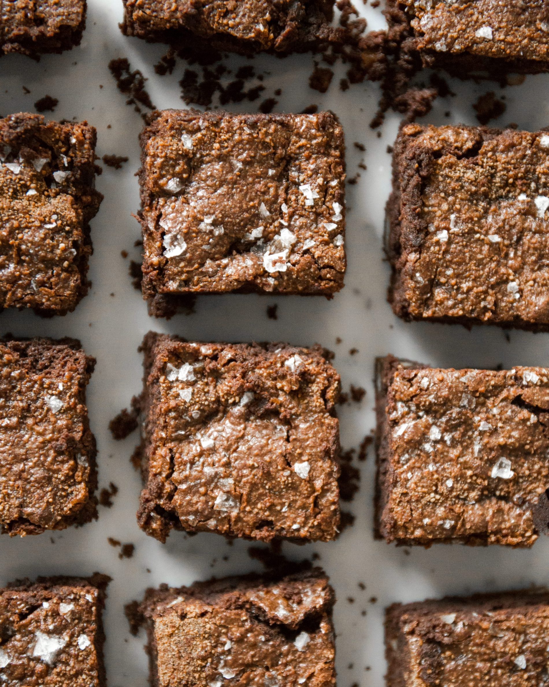 Fudgey Crinkle Top Brownies (Grain Free, Gluten Free, Dairy Free, Refined Sugar Free)