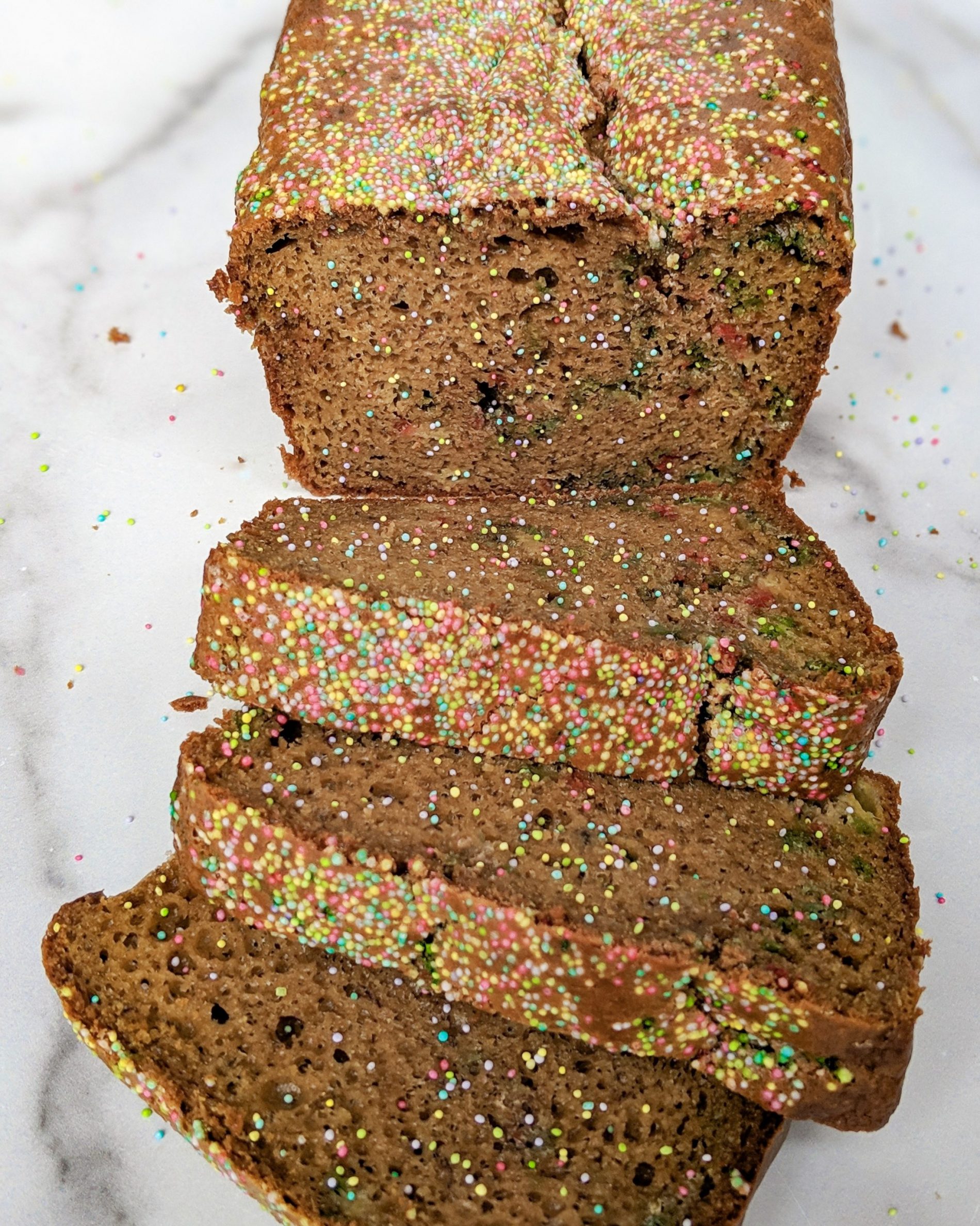 birthday cake almond flour banana bread