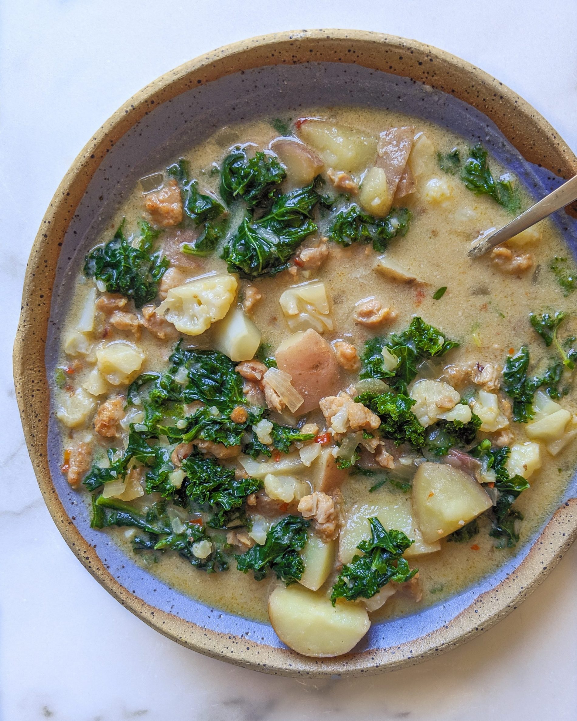 Healthy Olive Garden Zuppa Toscana Dairy Free Veggie Packed