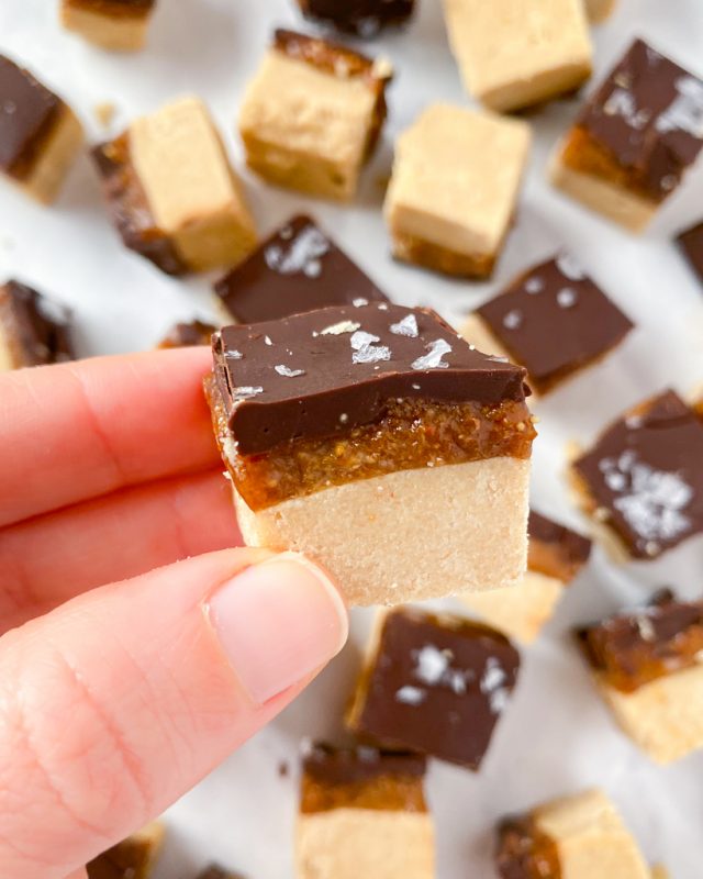 Twix Protein Bites Paleo Grain Free Vegan