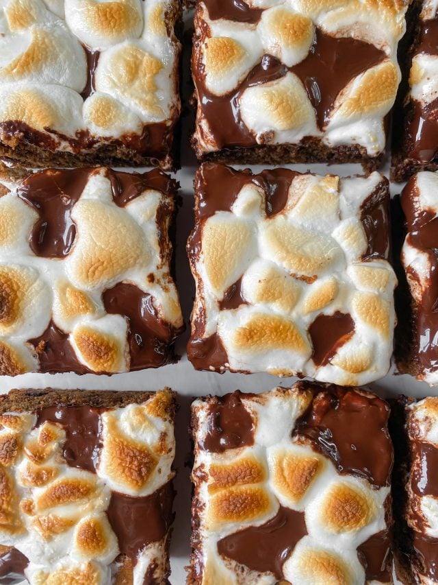 The Best Grain-Free S'mores Blondies (With Gut-Healing Marshmallows!)
