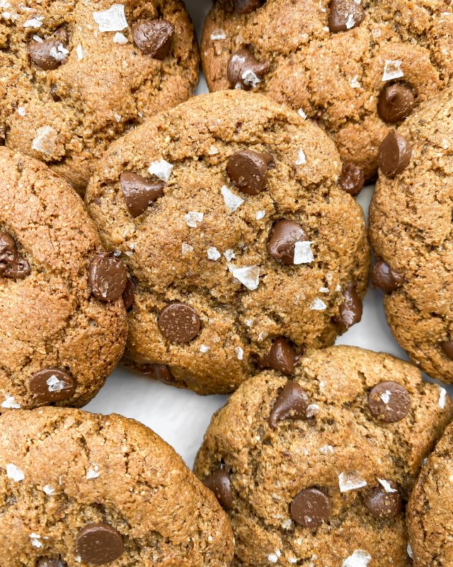 healthy chocolate chai cookies