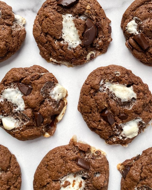 Healthy Hot Chocolate Cookies (Grain Free, Dairy Free & Protein Packed)