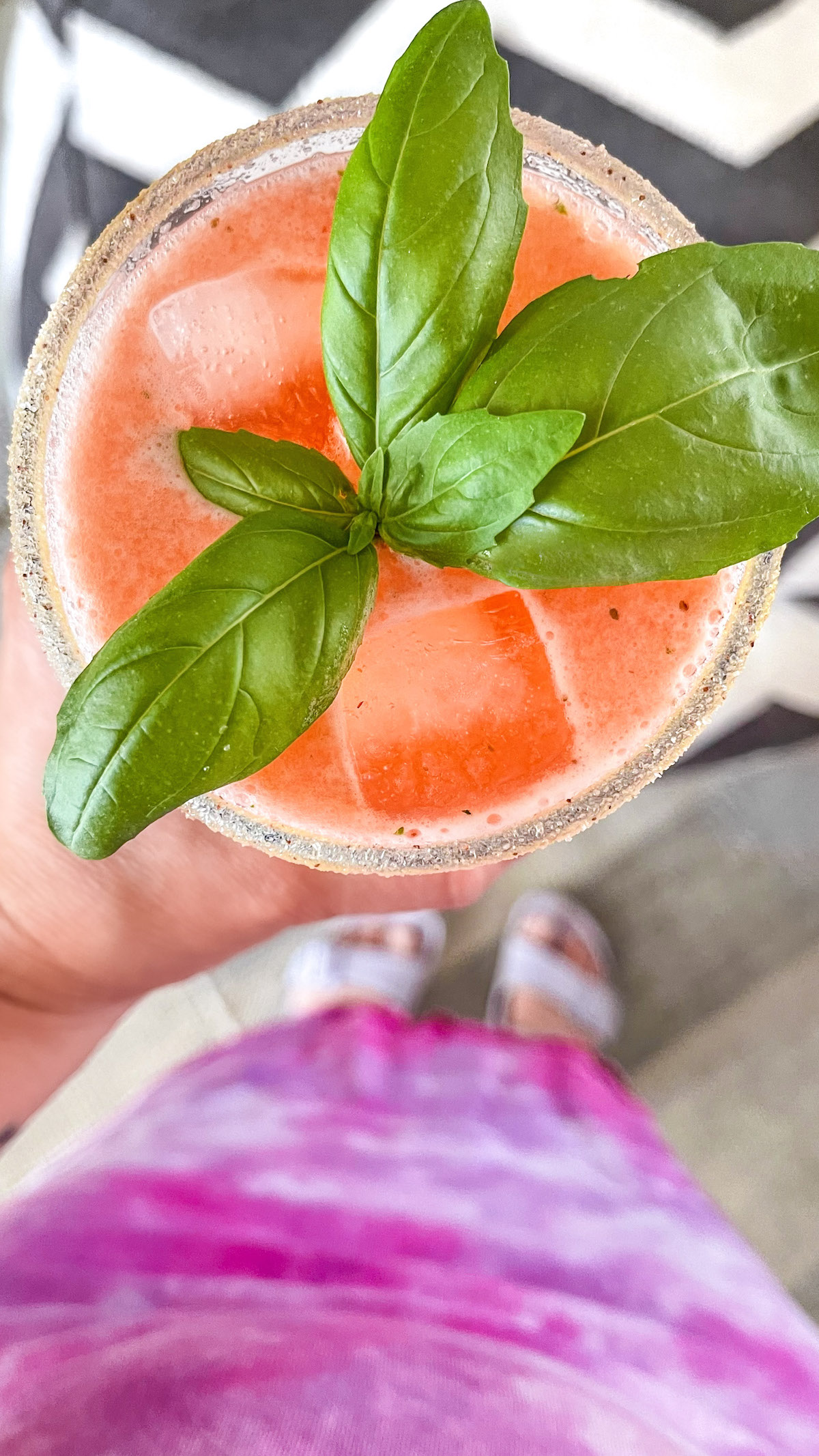 strawberry basil margarita