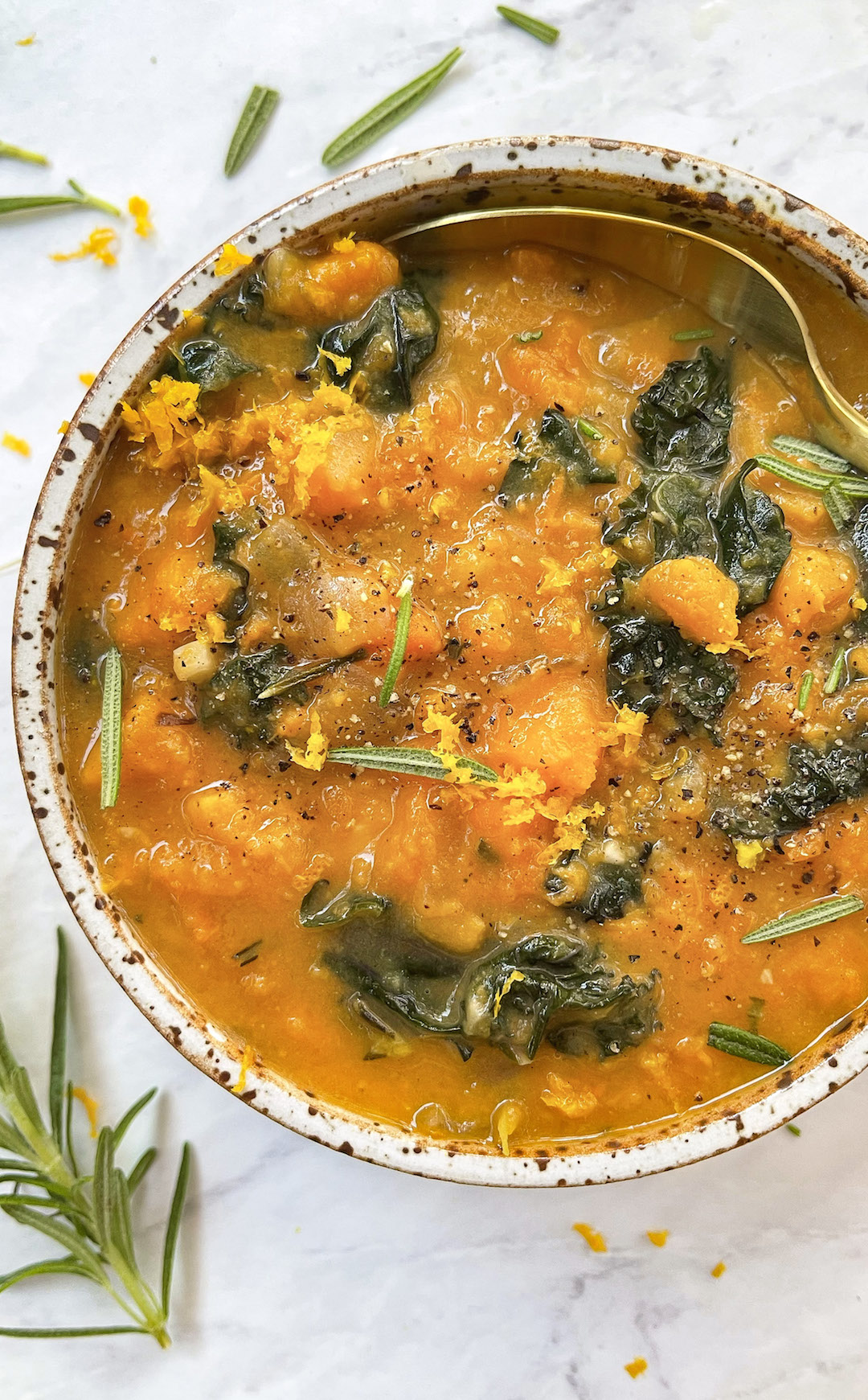 Rosemary Sweet Potato Chowder