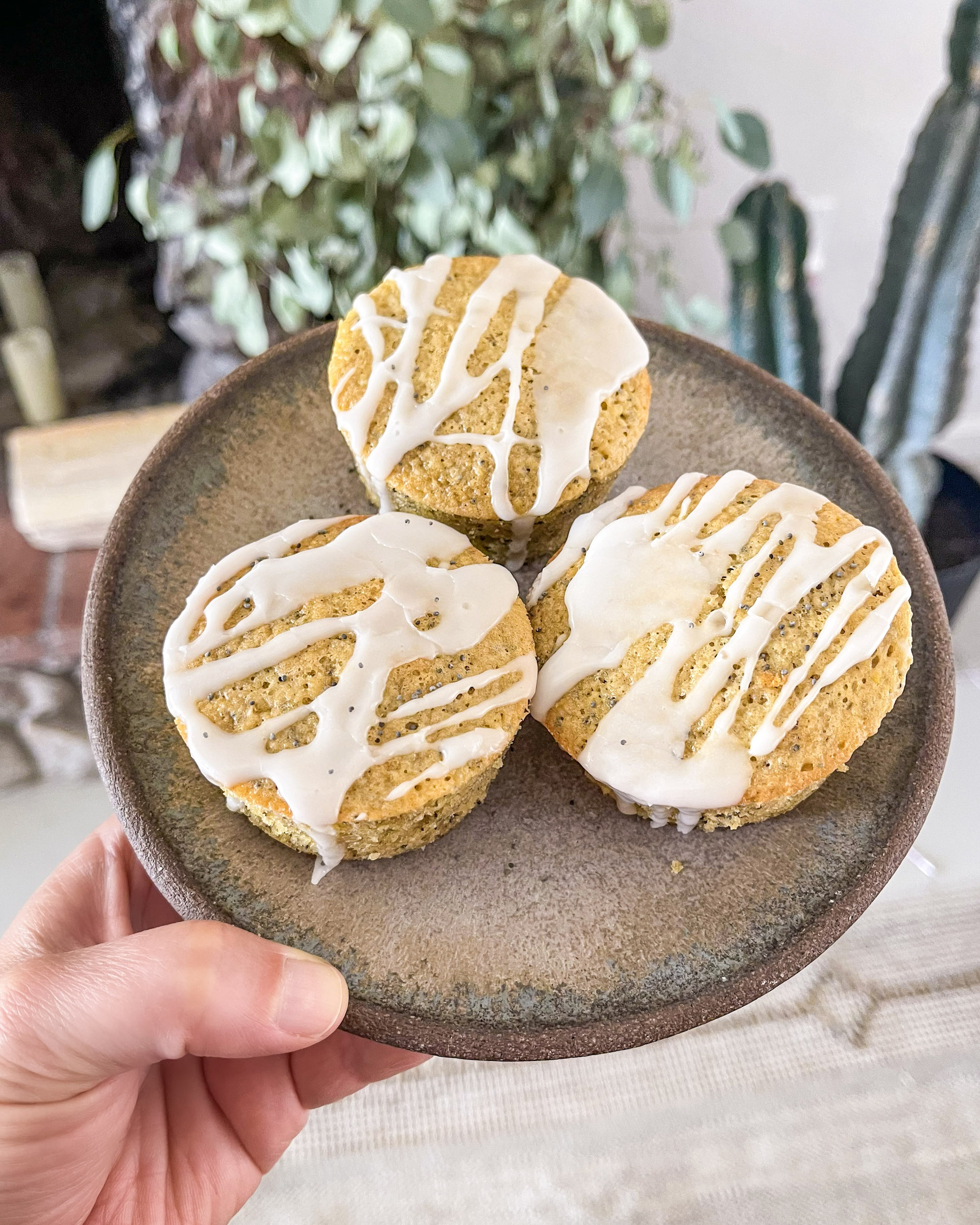 healthy lemon poppyseed muffins