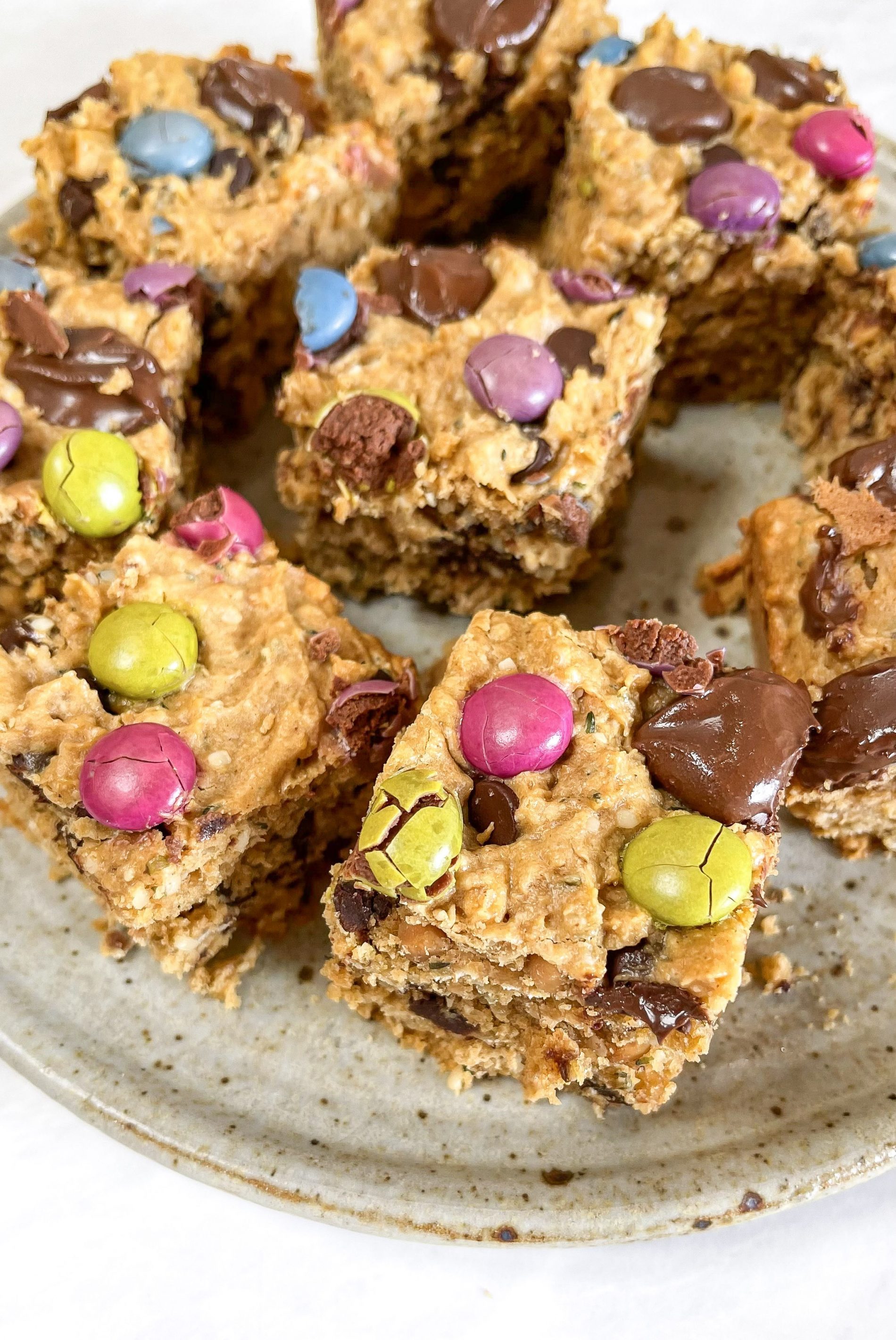 make-ahead monster breakfast bars