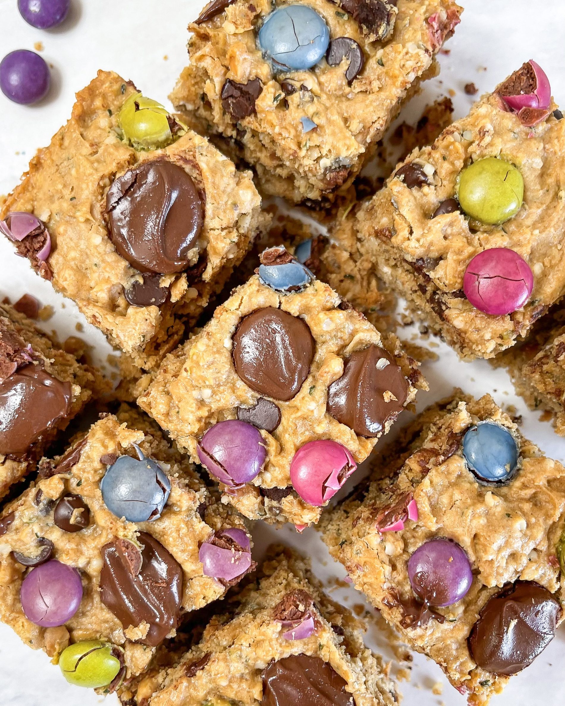 make-ahead monster breakfast bars