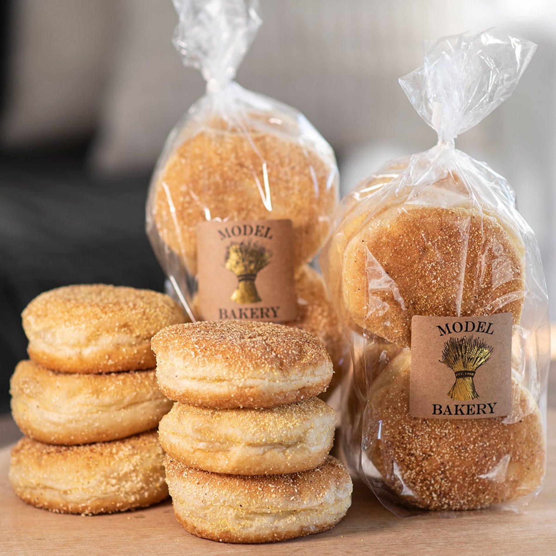 model bakery english muffins