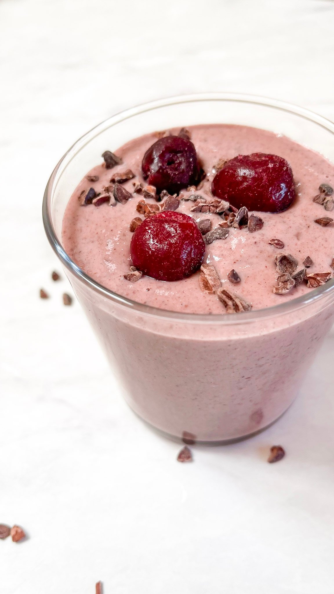 Dairy Free Cherry Garcia Smoothie Oats