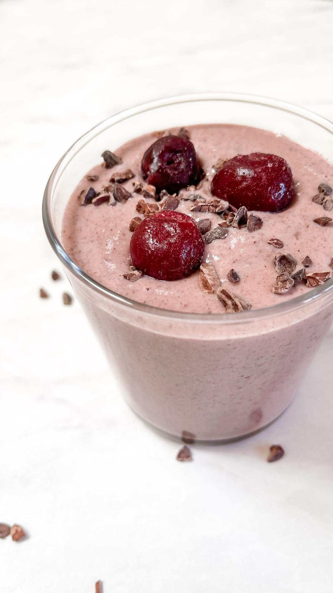 Dairy Free Cherry Garcia Smoothie Oats