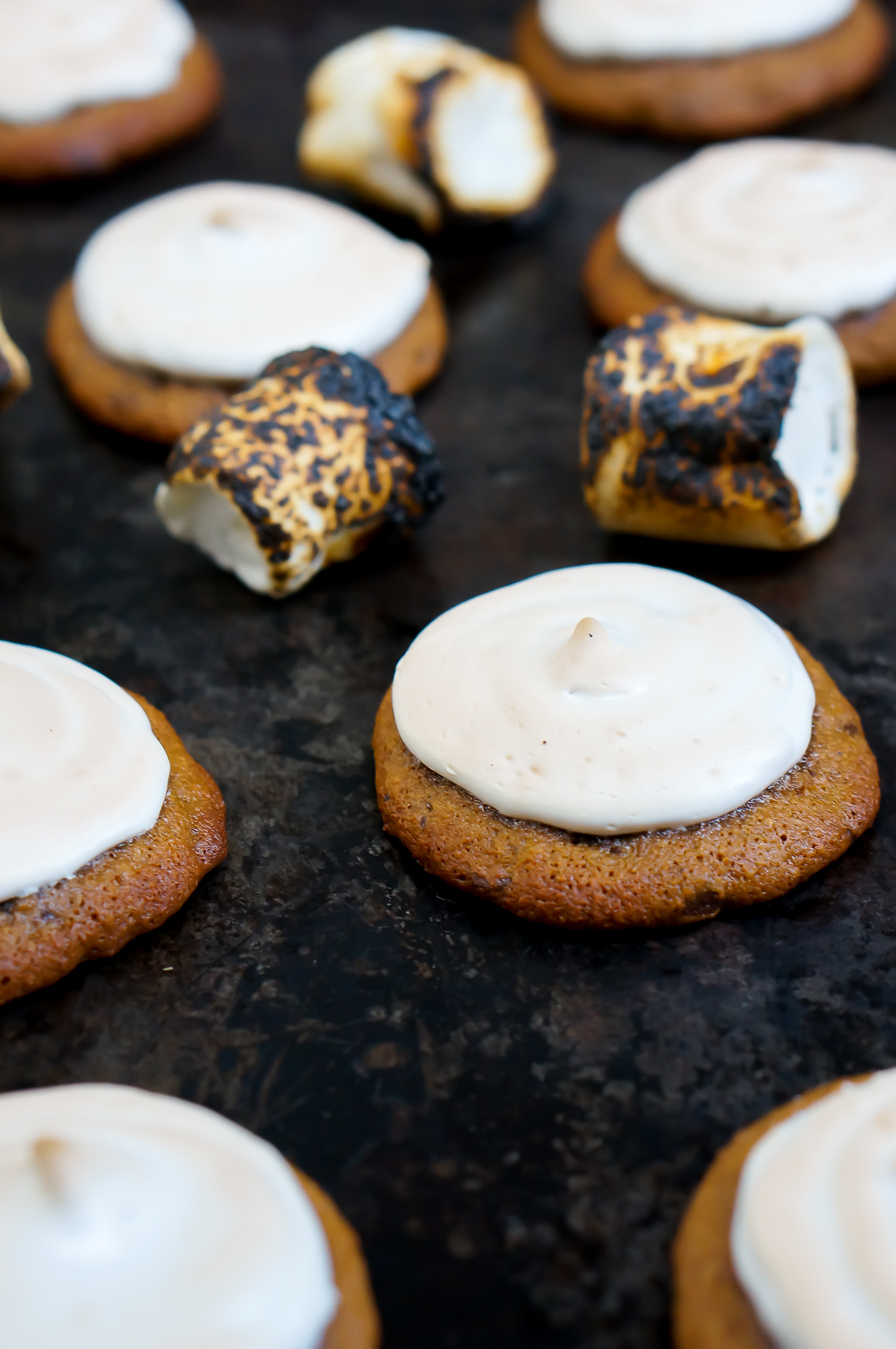 healthy smores cookies