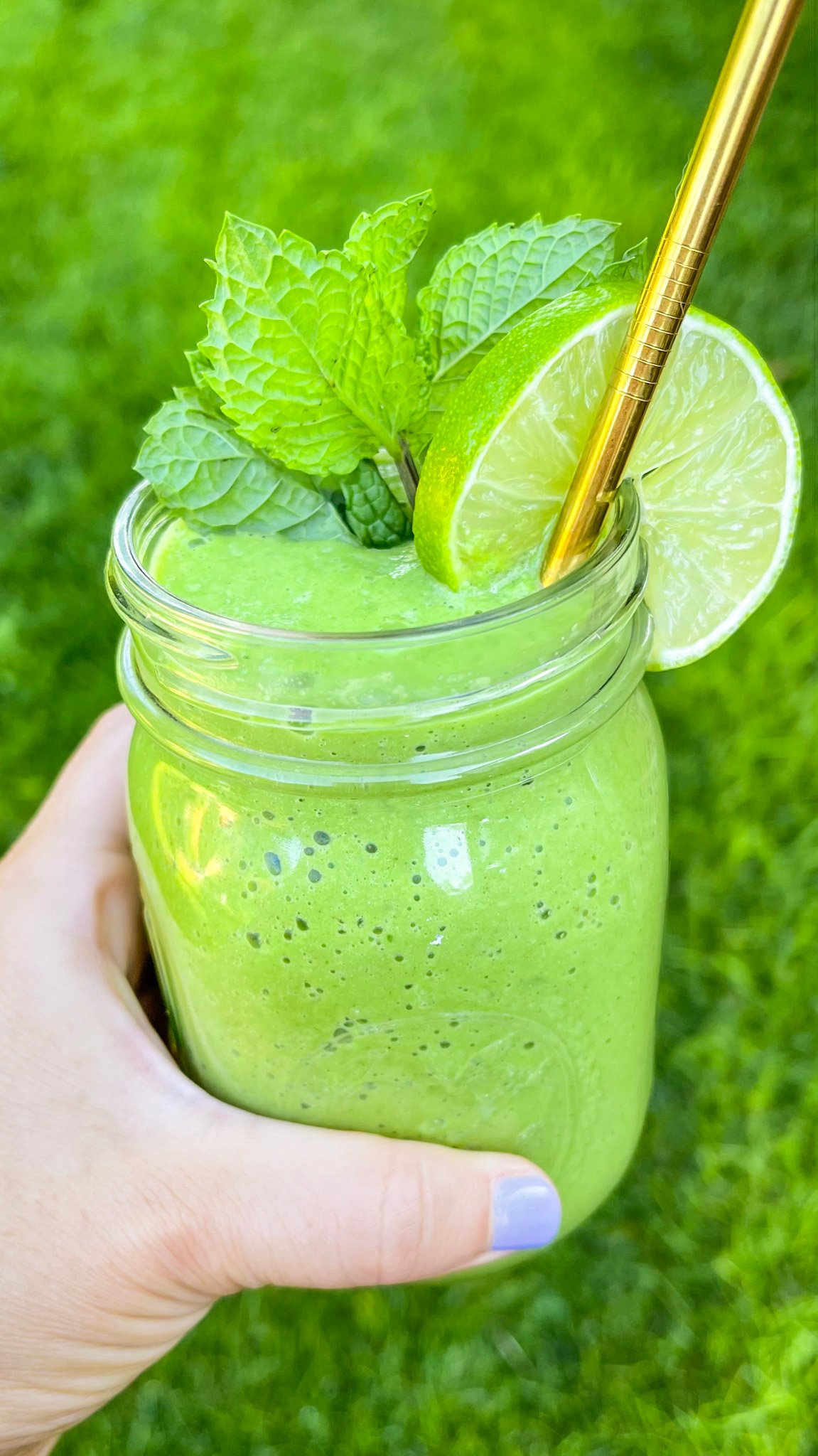 tropical green smoothies for summer