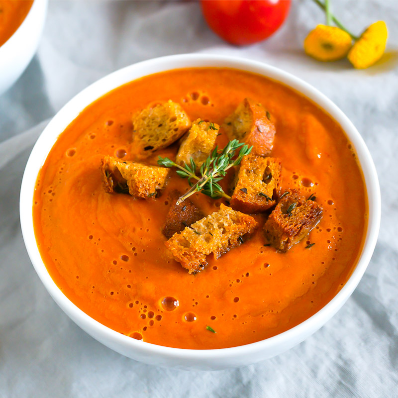 healthy tomato soup recipe