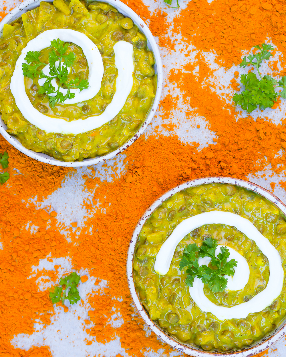 Immunity Boosting Indian-Spiced Lentil Soup (Gluten Free, Vegan)