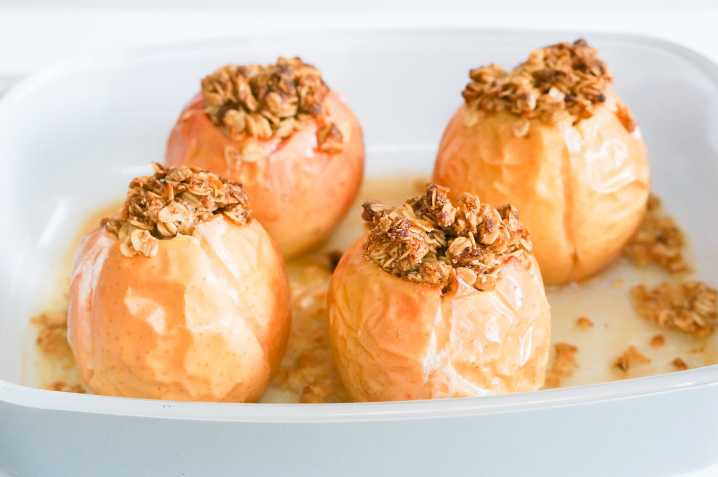 Lemon Ginger Baked Apples-5