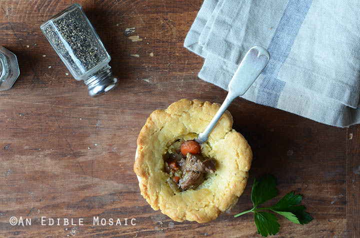 Steak, Ale, and Mushroom Pot Pies {Paleo} 3